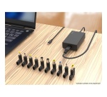 Chargeur et câble d'alimentation PC Accsup UNIVERSEL 65W NOIR