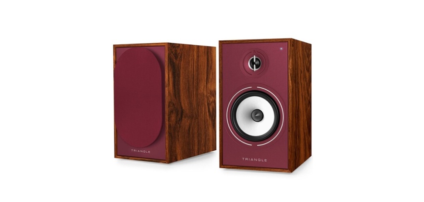 Enceinte connectée Hifi Triangle Borea BR03 Connect Bordeaux vendue à la paire