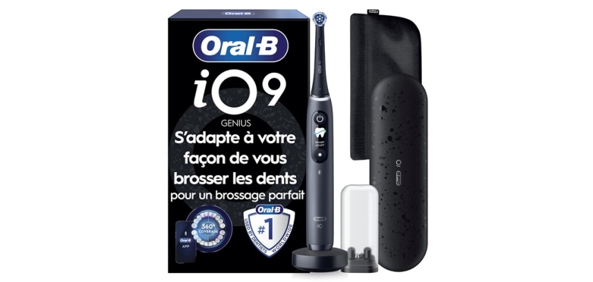 Brosse à dents électrique Oral B iO9 Series Black Onyx Luxe Edition