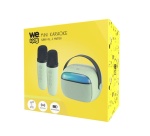 Lecteur Karaoké We Mini enceinte sans fil kids Vert + poignée