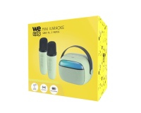 Lecteur Karaoké We Mini enceinte sans fil kids Vert + poignée
