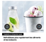 Réfrigérateur congélateur en bas Samsung rb34c602dsa