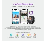 Montre connectée Myfirst pour enfants R2 Bluetooth Rose avec bracelet Rose + Carte eSim incluse