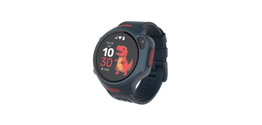 Montre connectée Myfirst pour enfants R2 Bluetooth Bleu Rouge avec bracelet Bleu + Carte eSim incluse
