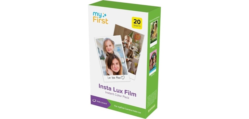 Accessoires photo Myfirst Pack de 2 Lots Film Insta Lux 20 Poses