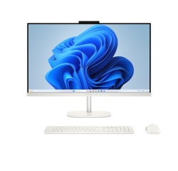 PC tout en un Hp OmniStudio 27-cv0009nf 27" AMD Ryzen 5 8 Go RAM 512 Go SSD Blanc