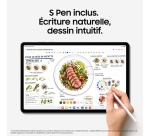 Tablette tactile Samsung Pack Galaxy Tab S12+ 12,6" 256 Go Gris + Etui Clavier