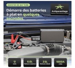 Pompe et compresseur Woowind Booster de demarrage 3-en-1 Bora Plus Gris