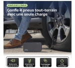 Pompe et compresseur Woowind Booster de demarrage 3-en-1 Bora Plus Gris
