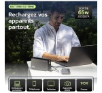 Pompe et compresseur Woowind Booster de demarrage 3-en-1 Bora Plus Gris