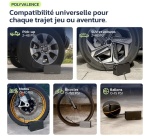 Pompe et compresseur Woowind Booster de demarrage 3-en-1 Bora Plus Gris