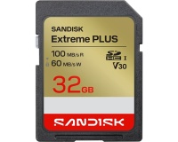 Carte mémoire SD Sandisk Extreme Plus 32 Go UHS-I