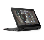 PC portable Lenovo 500e Gen 3 11.6" Ecran tactile Intel Celeron N4500 4 Go RAM 32 Go eMMC Noir Reconditionné