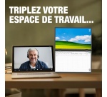 Ecran PC Logicom portable Nomad Double 15.6'' Full HD