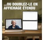 Ecran PC Logicom portable Nomad Double 15.6'' Full HD