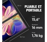 Ecran PC Logicom portable Nomad Double 15.6'' Full HD