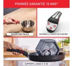 Poêle Tefal Ingenio Emotion Set 4P Inox non revetu L8968445