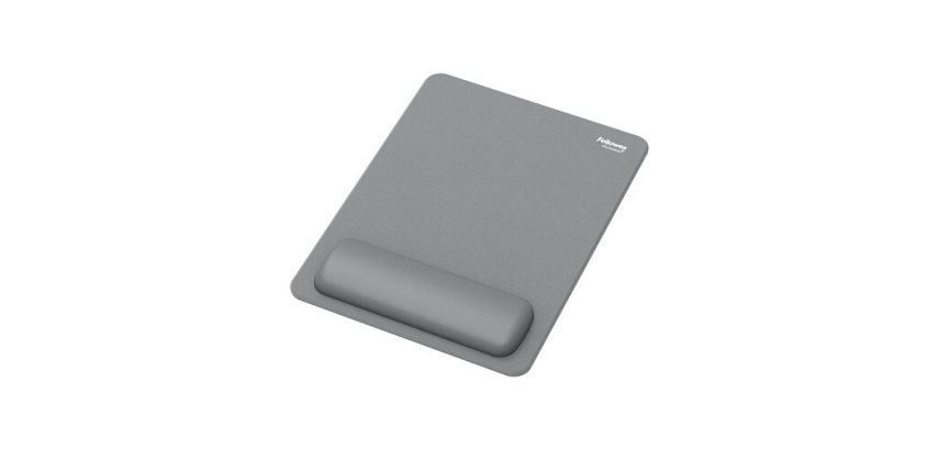 Tapis de souris Fellowes avec repose-poignets Breyta Taille XL Gris