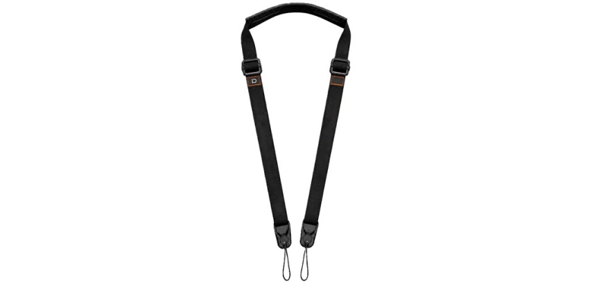 Accessoires photo Id Courroie universelle à attaches rapides StrapOne Noir pour Appareils photo Réflex Hybride Jumelles