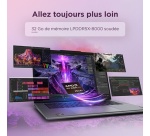 PC portable Lenovo Yoga Pro 7 15ASH11 15,3" Ecran tactile OLED 165 Hz Copilot+PC AMD Ryzen AI Max+ 32 Go RAM 1 To SSD Gris Orage