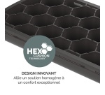 Tapis de souris Fellowes avec repose-poignets Breyta Taille XL Noir