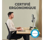 Tapis de souris Fellowes avec repose-poignets Breyta Taille XL Noir