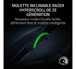 Souris Razer gaming sans fil Naga V3 Pro Noir et Vert