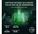 Souris Razer gaming sans fil Naga V3 Pro Noir et Vert