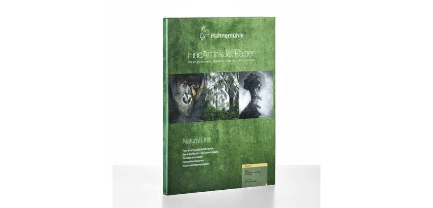Papier d'impression Hahnemühle Ramette Natural Line Bamboo A4 290 g 25 feuilles Blanc naturel