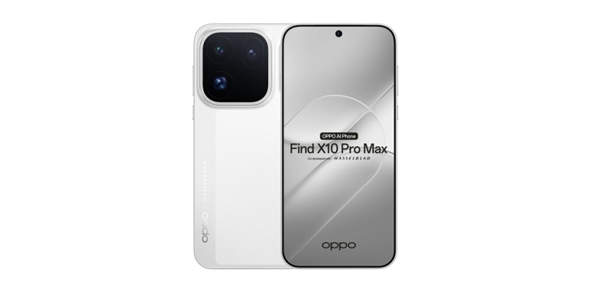 Smartphone Oppo Find X10 Pro Max 6,78" 5G Double nano SIM 512 Go Blanc Lune