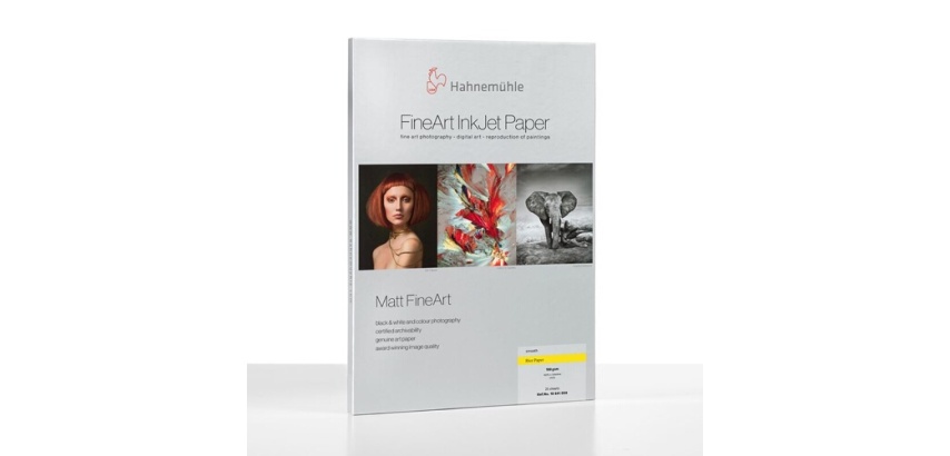 Papier d'impression Hahnemühle Matt FineArt Smooth Rice Paper A4 100g 25 Feuilles