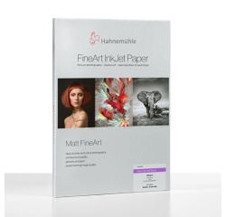 Papier d'impression Hahnemühle Matt FineArt Smooth Photo Rag Matt Baryta A4 308g 25 Feuilles