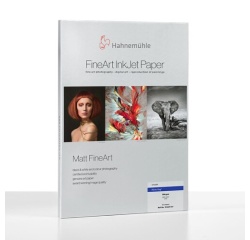 Papier d'impression Hahnemühle Matt FineArt Smooth Photo Rag A4 308g 25 Feuilles