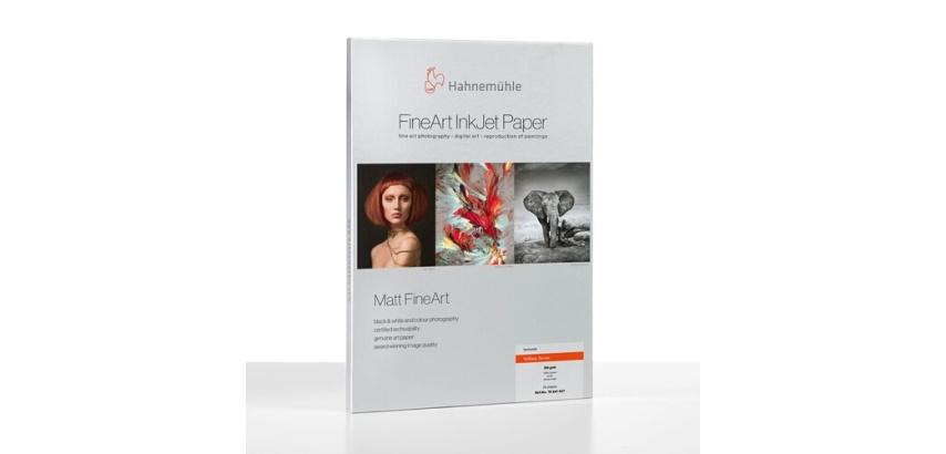 Papier d'impression Hahnemühle Matt FineArt Textured William Turner A4 310g 25 Feuilles