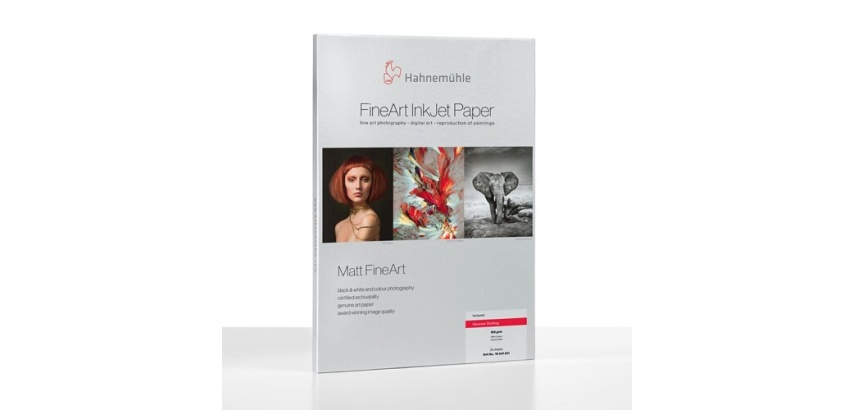 Papier d'impression Hahnemühle Matt FineArt Textured Museum Etching A4 350g 25 Feuilles