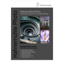Papier d'impression Hahnemühle Photo Sample Pack A4