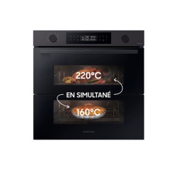 Four encastrable Samsung NV7B4550UAB Dual Cook Flex