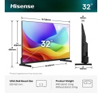 TV LED Hisense QLED 32A5S 80 cm 2026