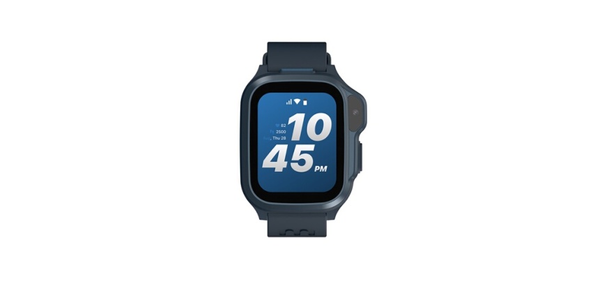 Montre connectée Myfirst pour enfants S4 Bluetooth Bleu Foncé avec bracelet Bleu Foncé + Carte eSim incluse