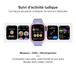 Montre connectée Myfirst pour enfants S4 Bluetooth Bleu Foncé avec bracelet Bleu Foncé + Carte eSim incluse