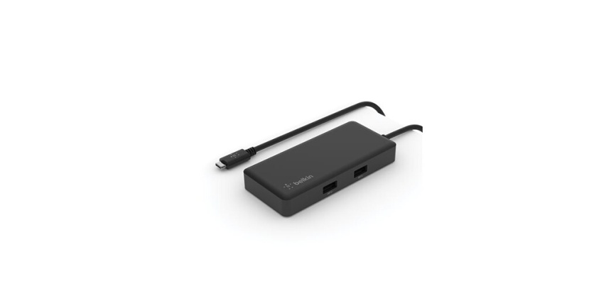 Hub USB Belkin HUB USB-C 5 en 1 Travel Dock, simple affichage HDMI 4K
