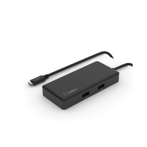 Hub USB Belkin HUB USB-C 5 en 1 Travel Dock, simple affichage HDMI 4K