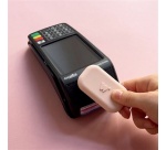 Terminal de paiement Money Walkie POP - Porte monnaie sans contact Rose craie