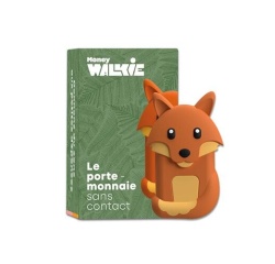 Terminal de paiement Money Walkie Porte monnaie sans contact Renard