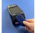 Terminal de paiement Money Walkie POP - Porte monnaie sans contact Bleu Marine