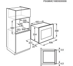 Micro-ondes + Gril Electrolux EMSD253TMY