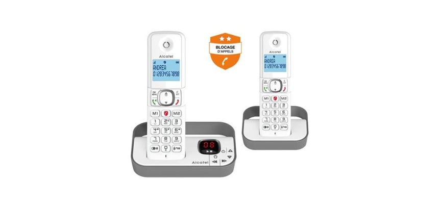 Téléphone sans fil Alcatel F860 VOICE DUO