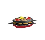 Raclette Tefal COLORMANIA 8 Personnes + Fonction Crêpière RE310512