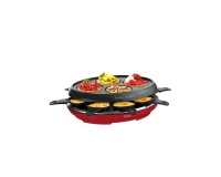Raclette Tefal COLORMANIA 8 Personnes + Fonction Crêpière RE310512