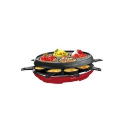 Raclette Tefal COLORMANIA 8 Personnes + Fonction Crêpière RE310512